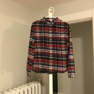 L.L. Bean Signature Paid Flannel